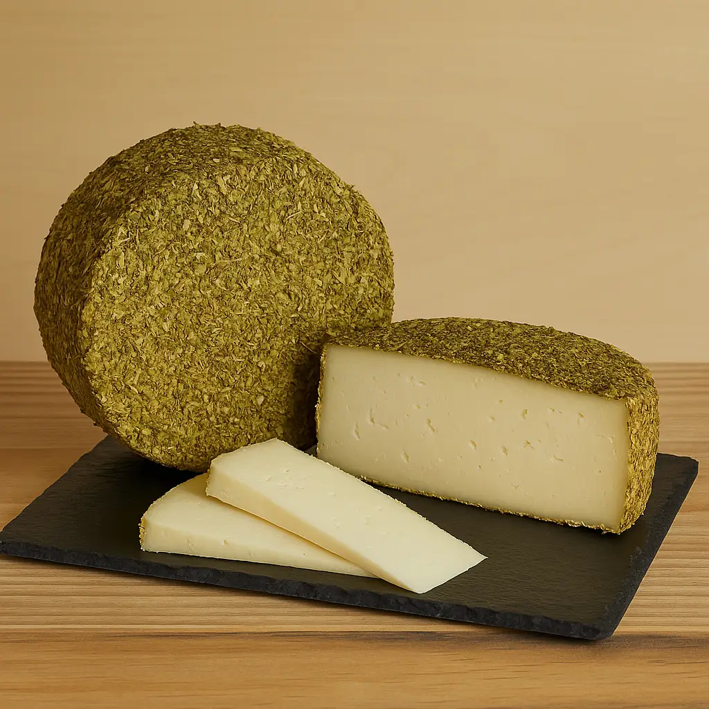 Queso de cabra con orégano artesanal, Companatge Ibiza